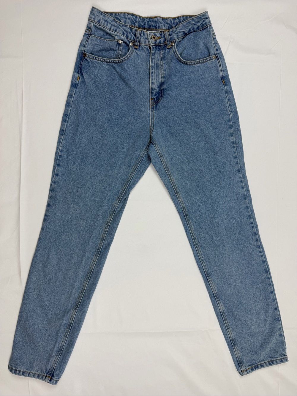 The Ragged Priest Jeans 28 High Rise Straight Leg Distressed 90s Y2K Denim